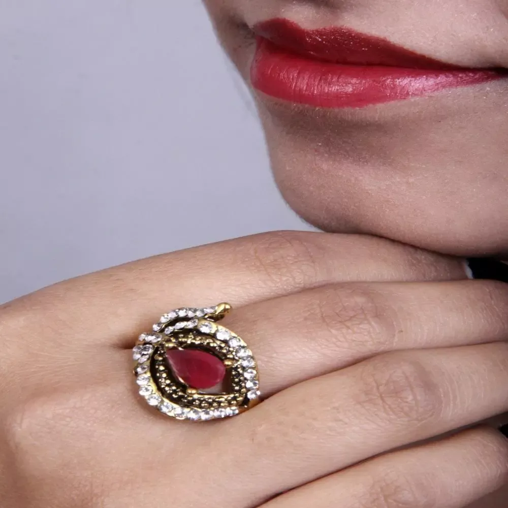 Classic and Exclusive Designed Zircon Ring