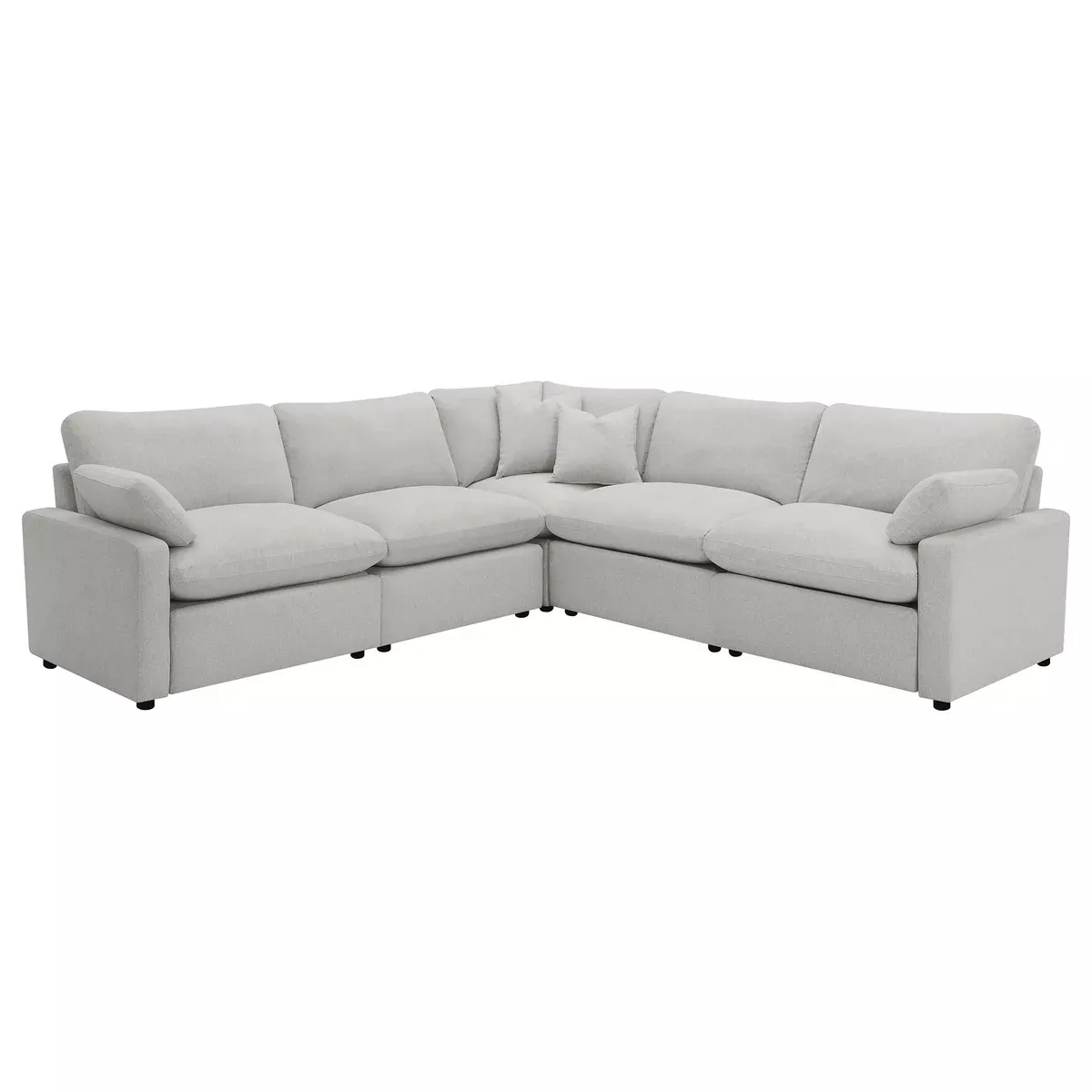 Collins 5-piece Modular Power Reclining Sectional Grey