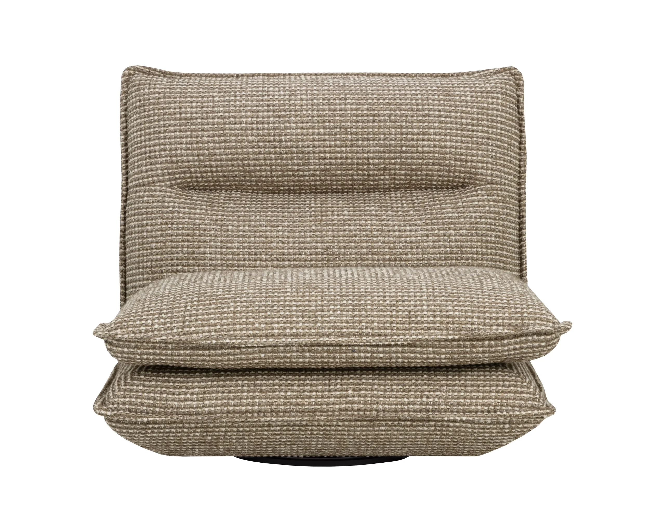 Colson Swivel Armless Chair