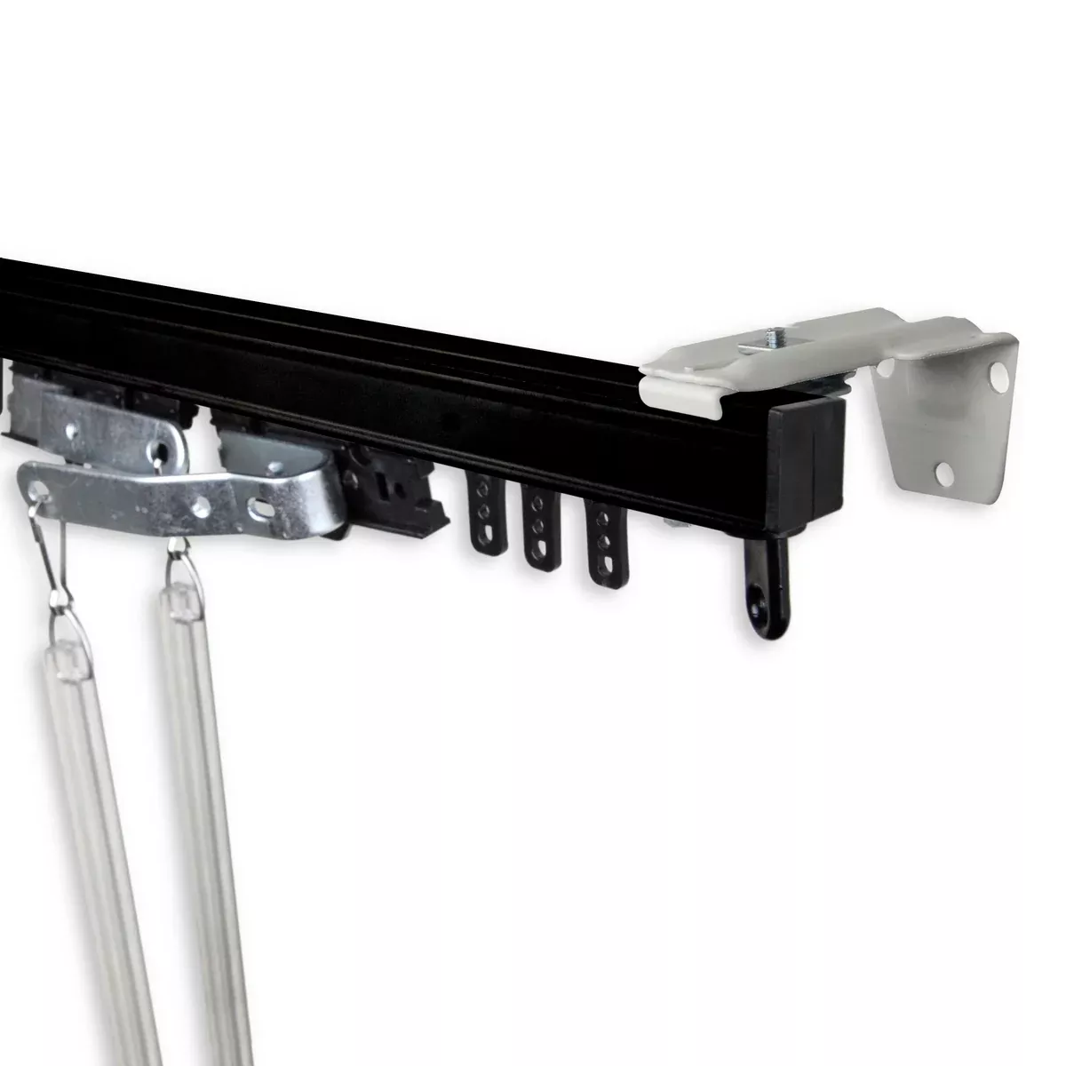 Commercial Wall/Ceiling Track Kit- Black