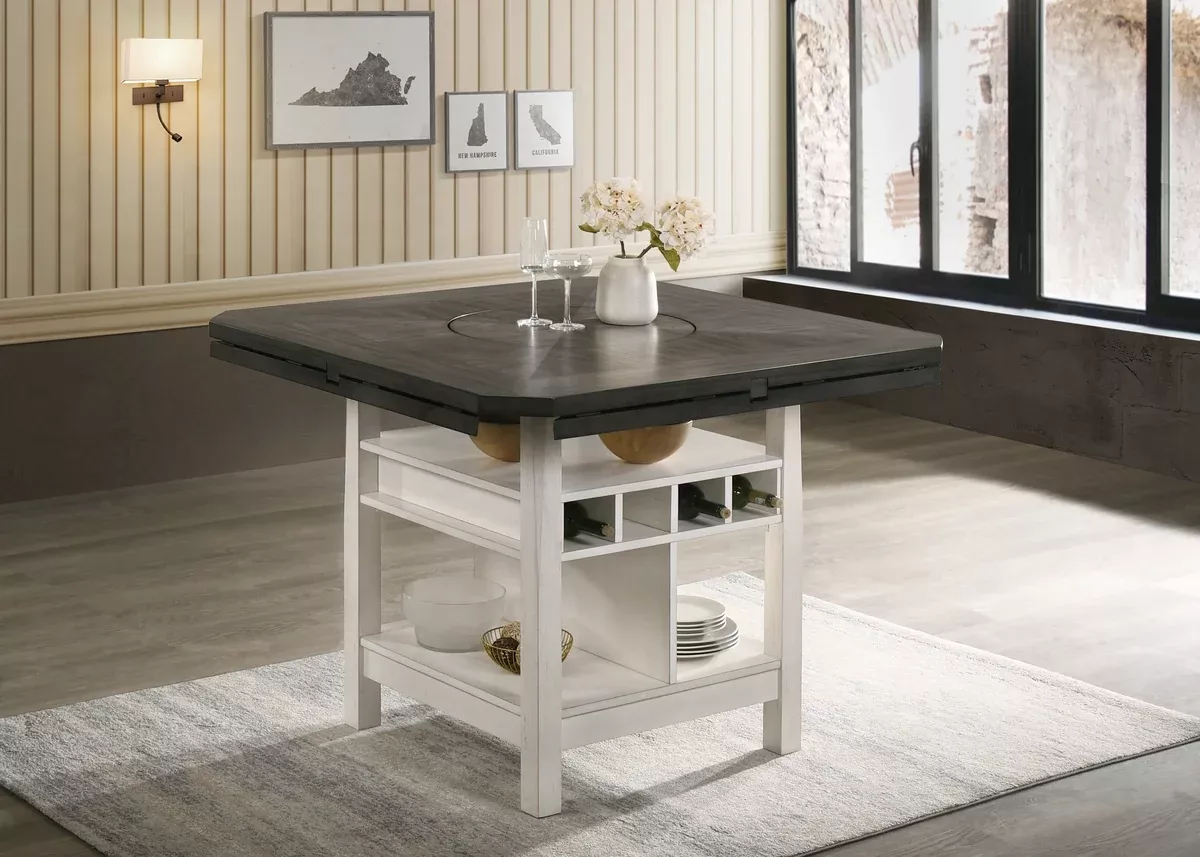 Conner Counter Height Dining Table In White
