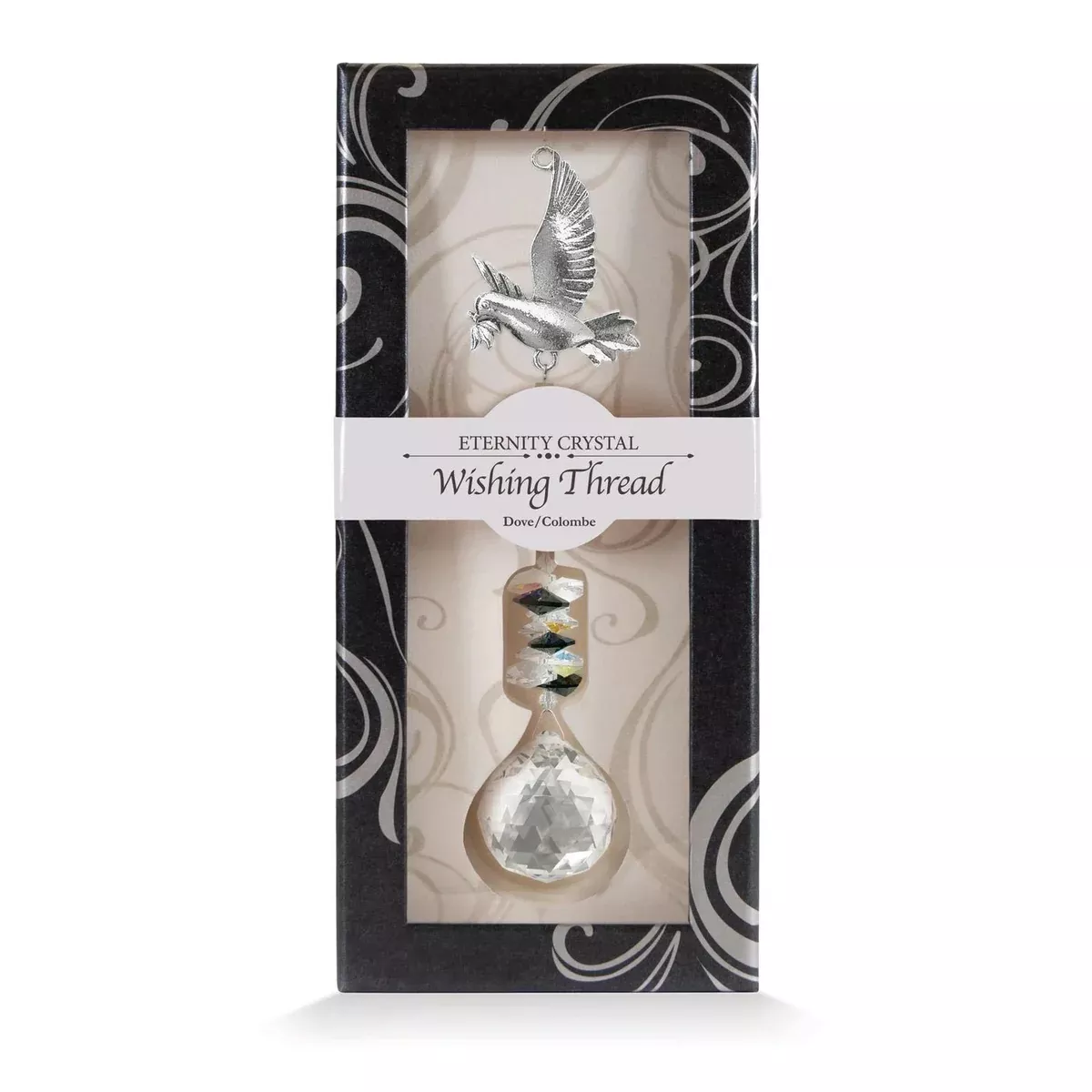 Crystal Wishing Thread - Dove