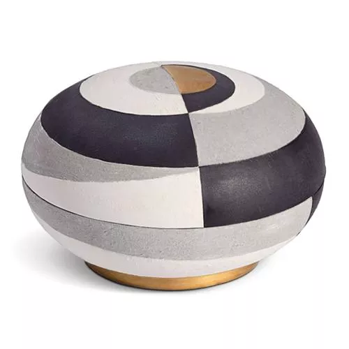 Cubisme Round Box, Large by L'Objet