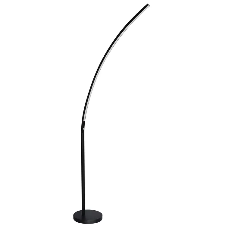 Dainolite 22W Floor Lamp - Matte Black