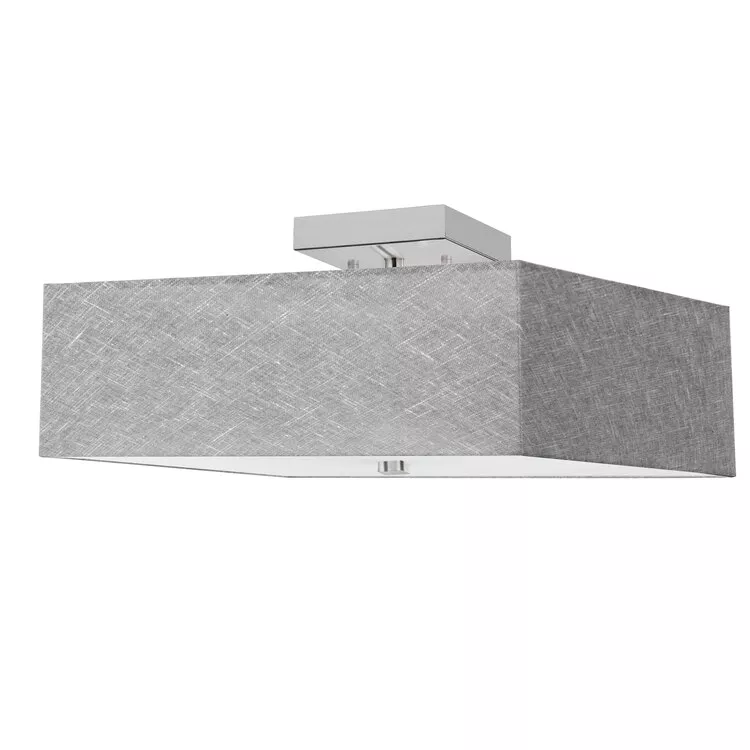 Dainolite Semi-Flush Ceiling Light 3-Light Incandescent Shade