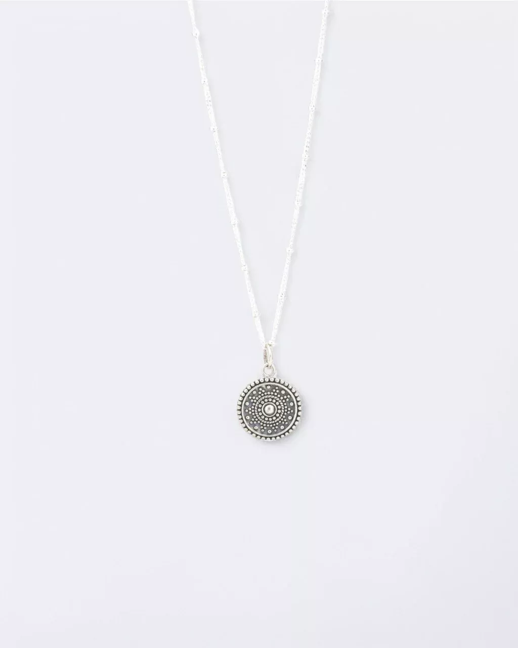 Dainty Mandala Pendant Necklace