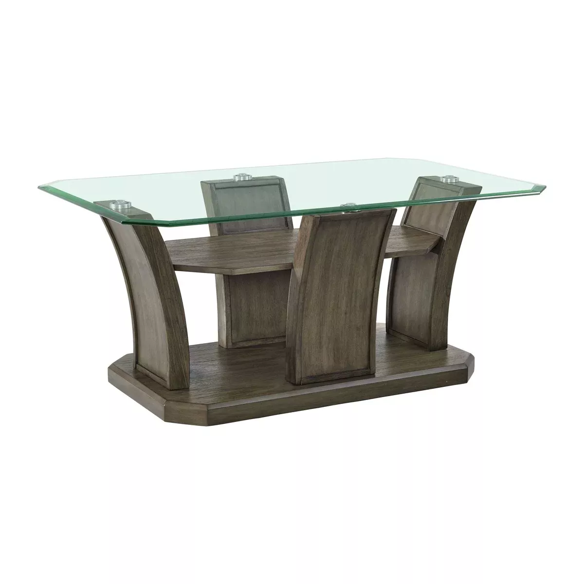 Dapper - Rectangular Coffee Table - Gray