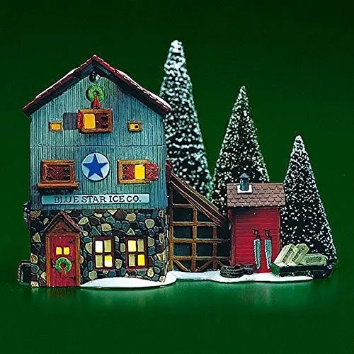 Department 56 Blue Star Ice Co 56472