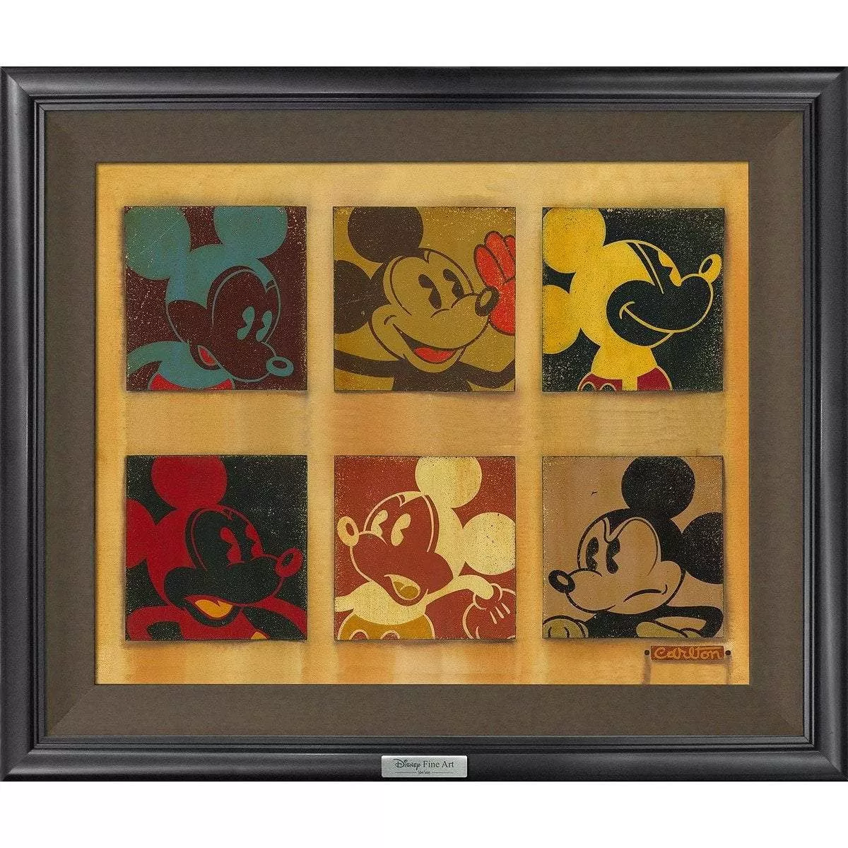 Disney Fine Art - 6 Up Mickey