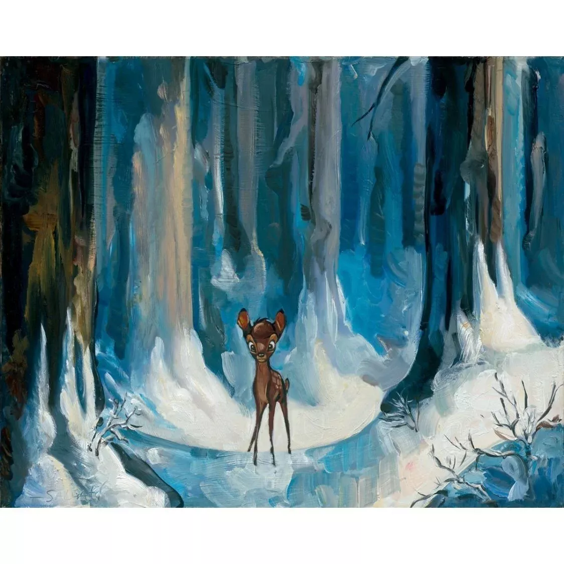 Disney Fine Art - Alone in the Woods