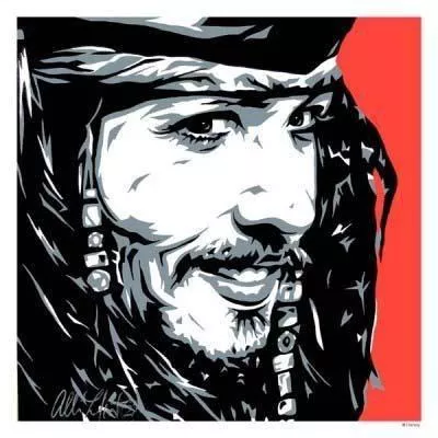 Disney Fine Art - Captain Jack