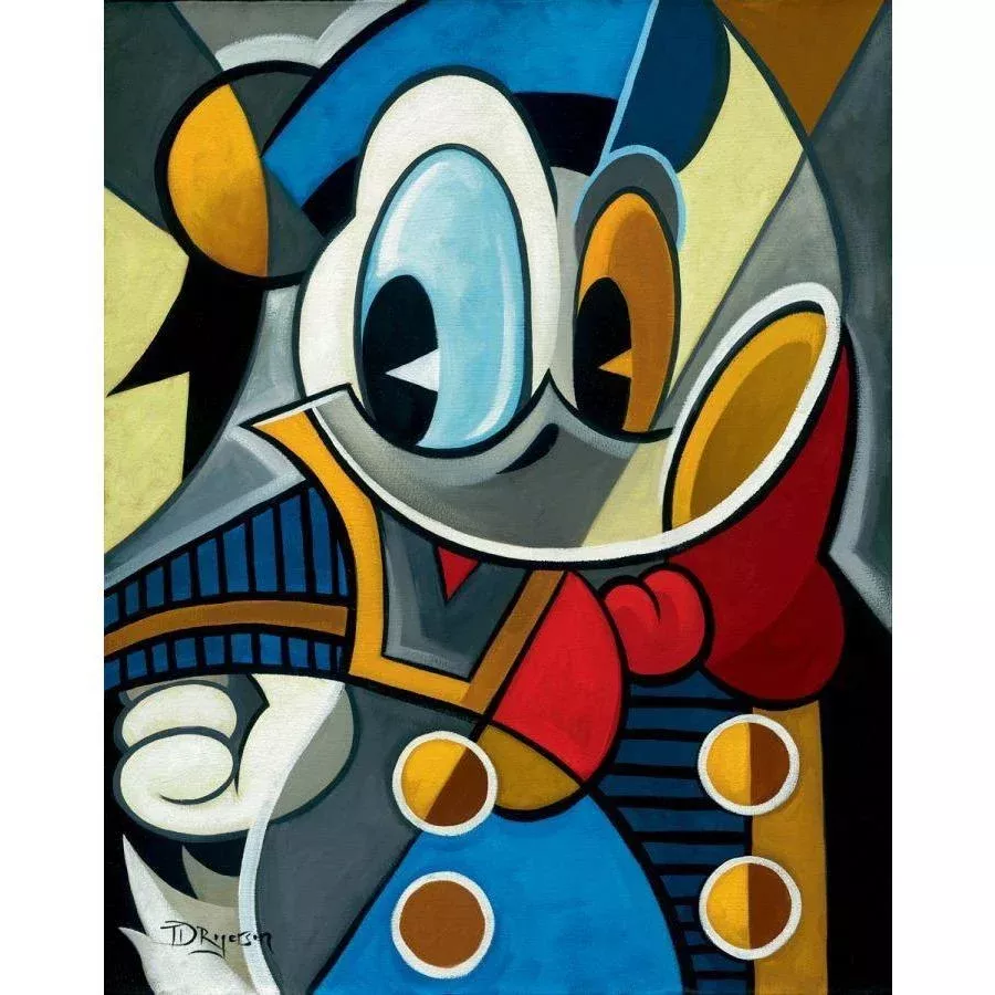 Disney Fine Art - Cubist Quack
