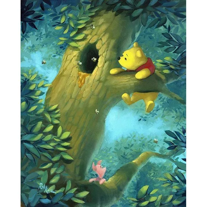 Disney Fine Art - Curious Bear