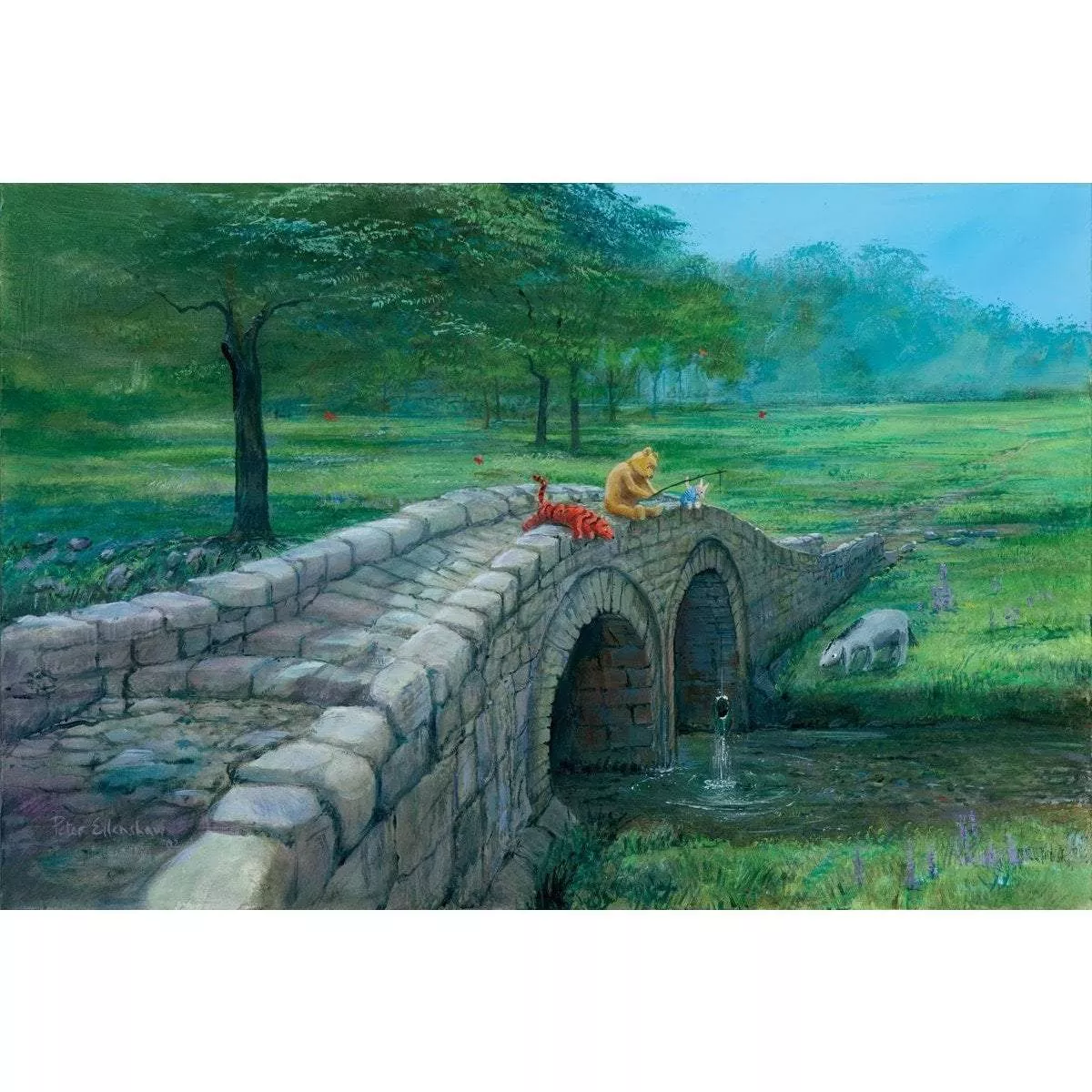 Disney Fine Art - Fishing w/ Friends