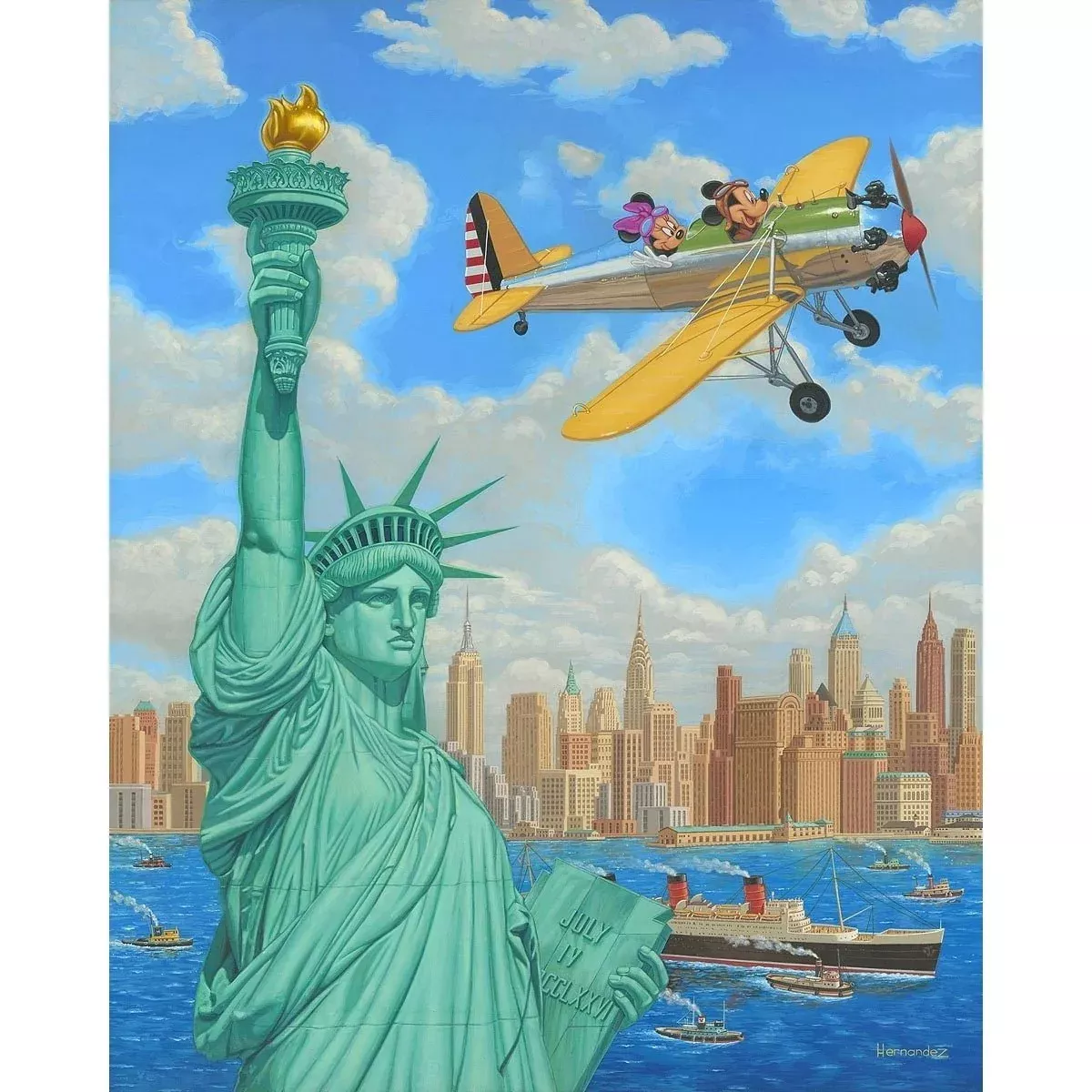 Disney Fine Art - Freedom Flight