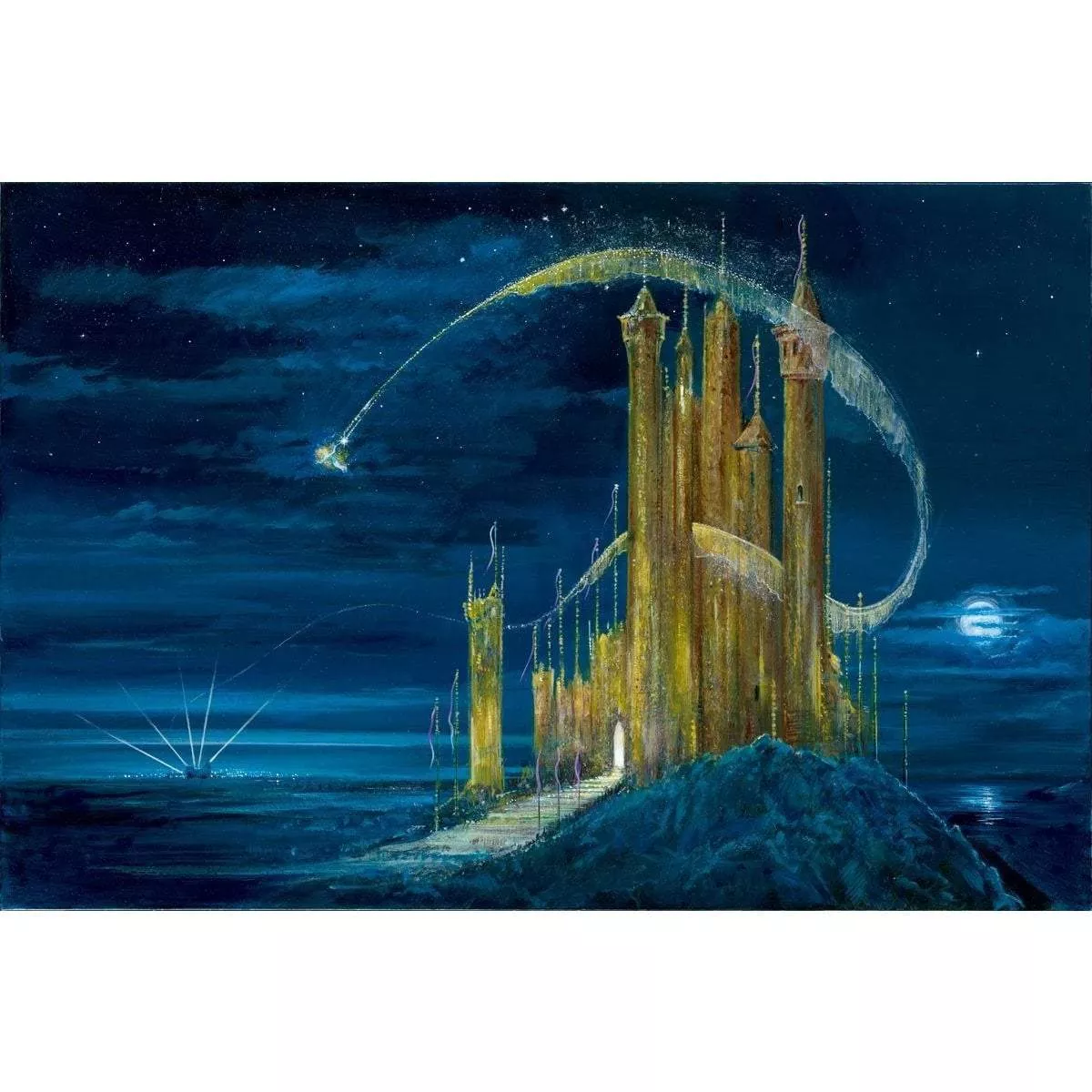 Disney Fine Art - The Gold Castle