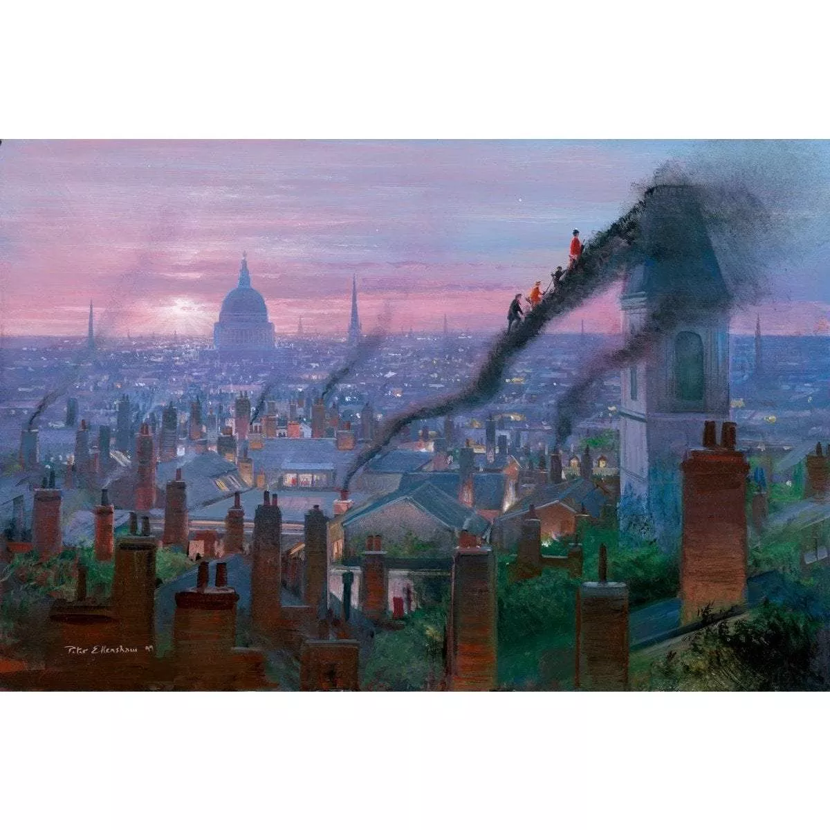 Disney Fine Art - Smoke Staircase