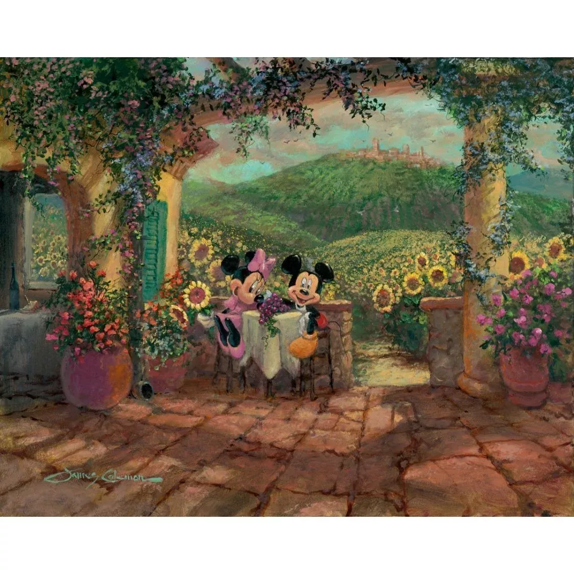 Disney Fine Art - Tuscan Love