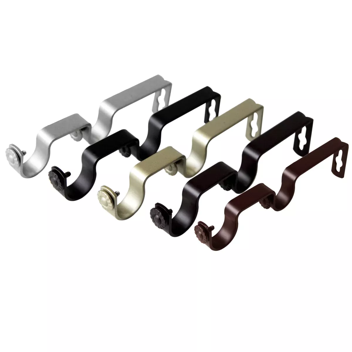 Double Brackets for 1" Rod (Pair) 3 reviews