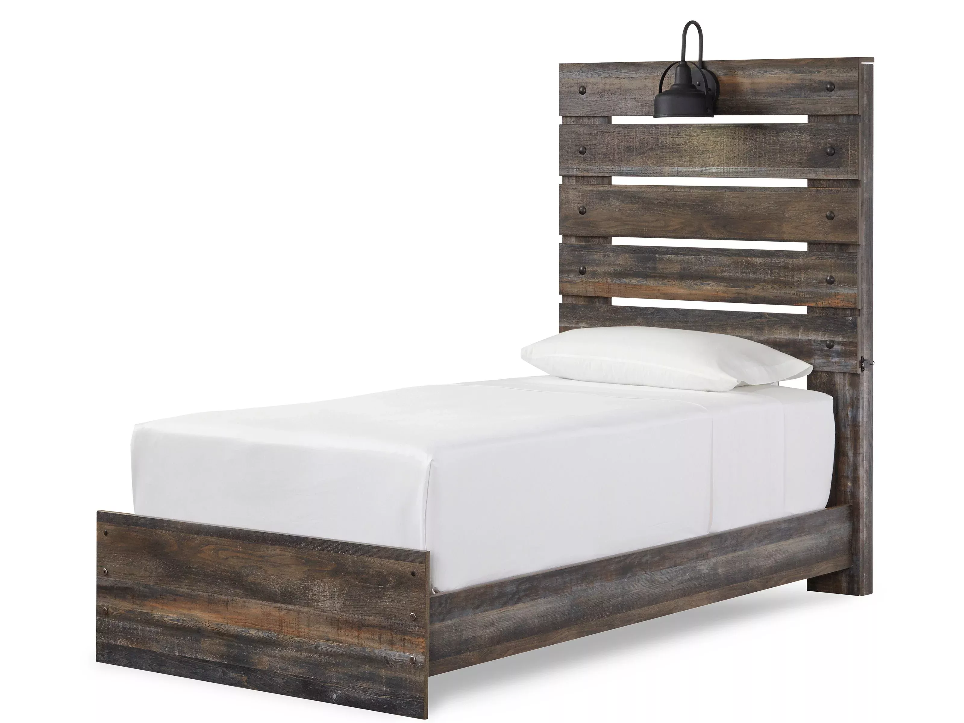 Drystan Twin Panel Bed Rails - Brown/Beige B211-83