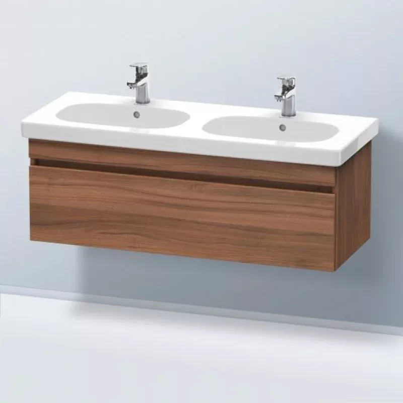 Duravit DuraStyle vanity unit for double washbasin with 1 pull-out compartment