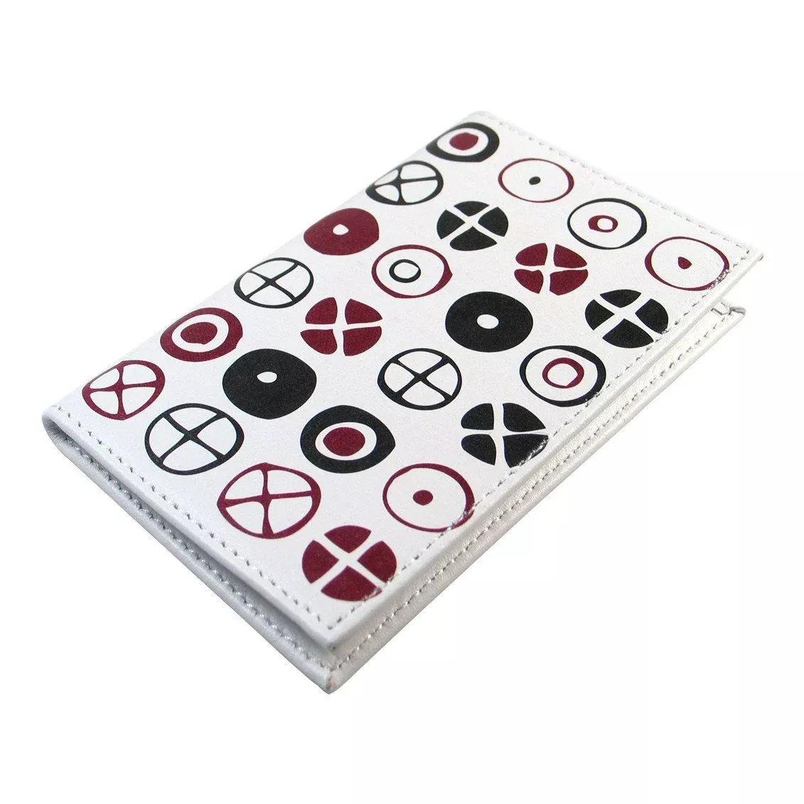 Eames CirclesLeather Business Card Case by Charles & Ray Eames for Acme Studio