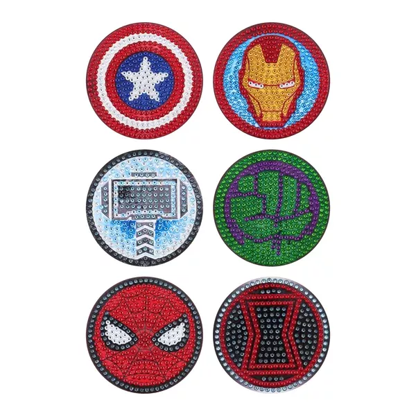 Easy Gem™ Coasters - © Marvel