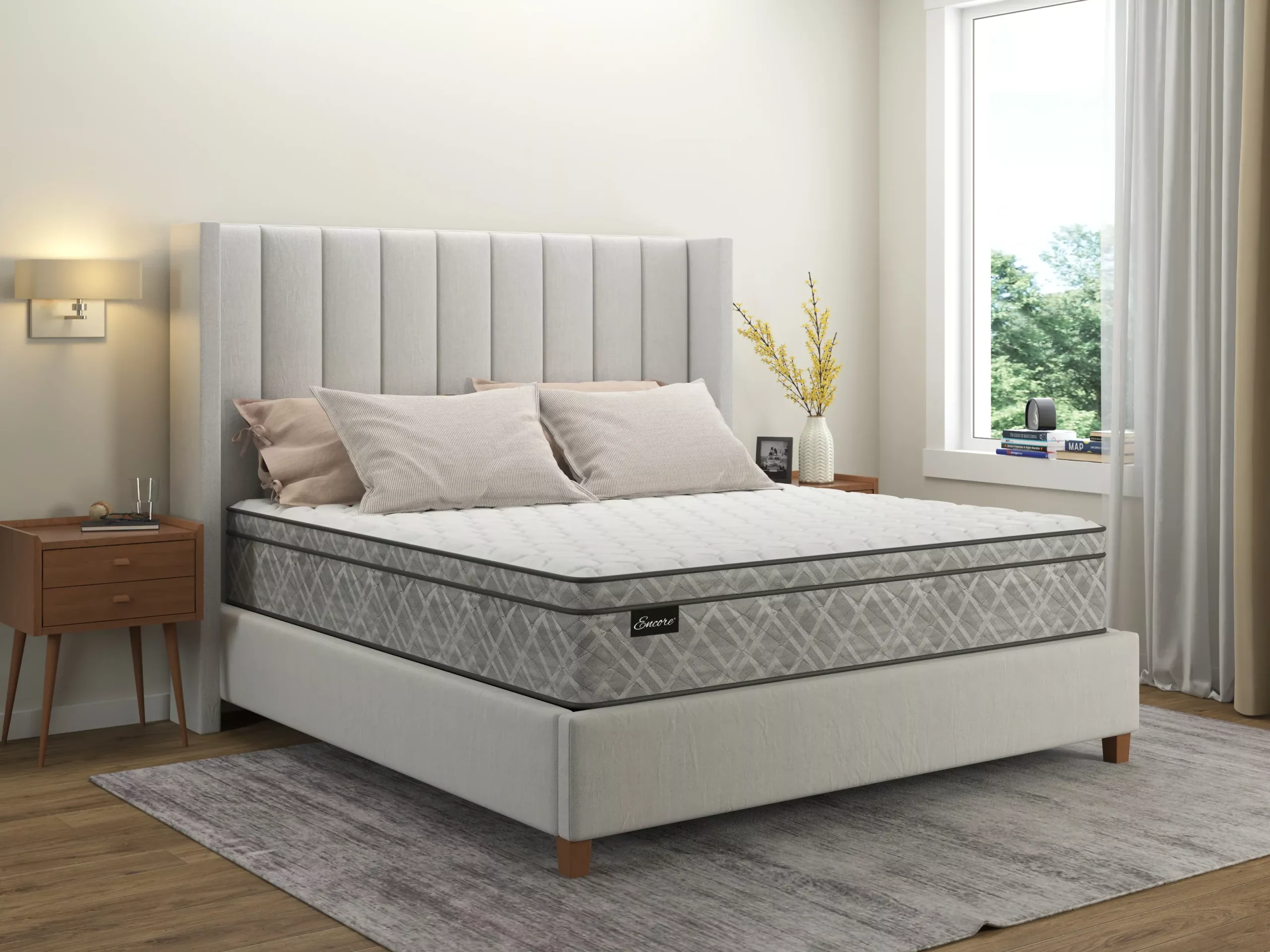 Encore Starbright Euro-Top Mattress Set