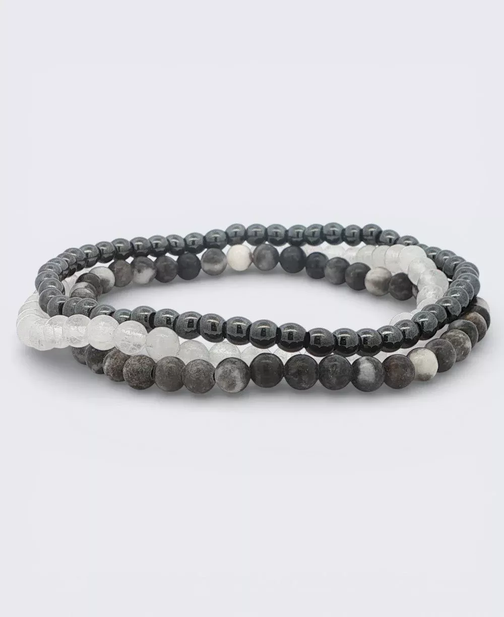 Energy Bracelets for Balance, Set of 3