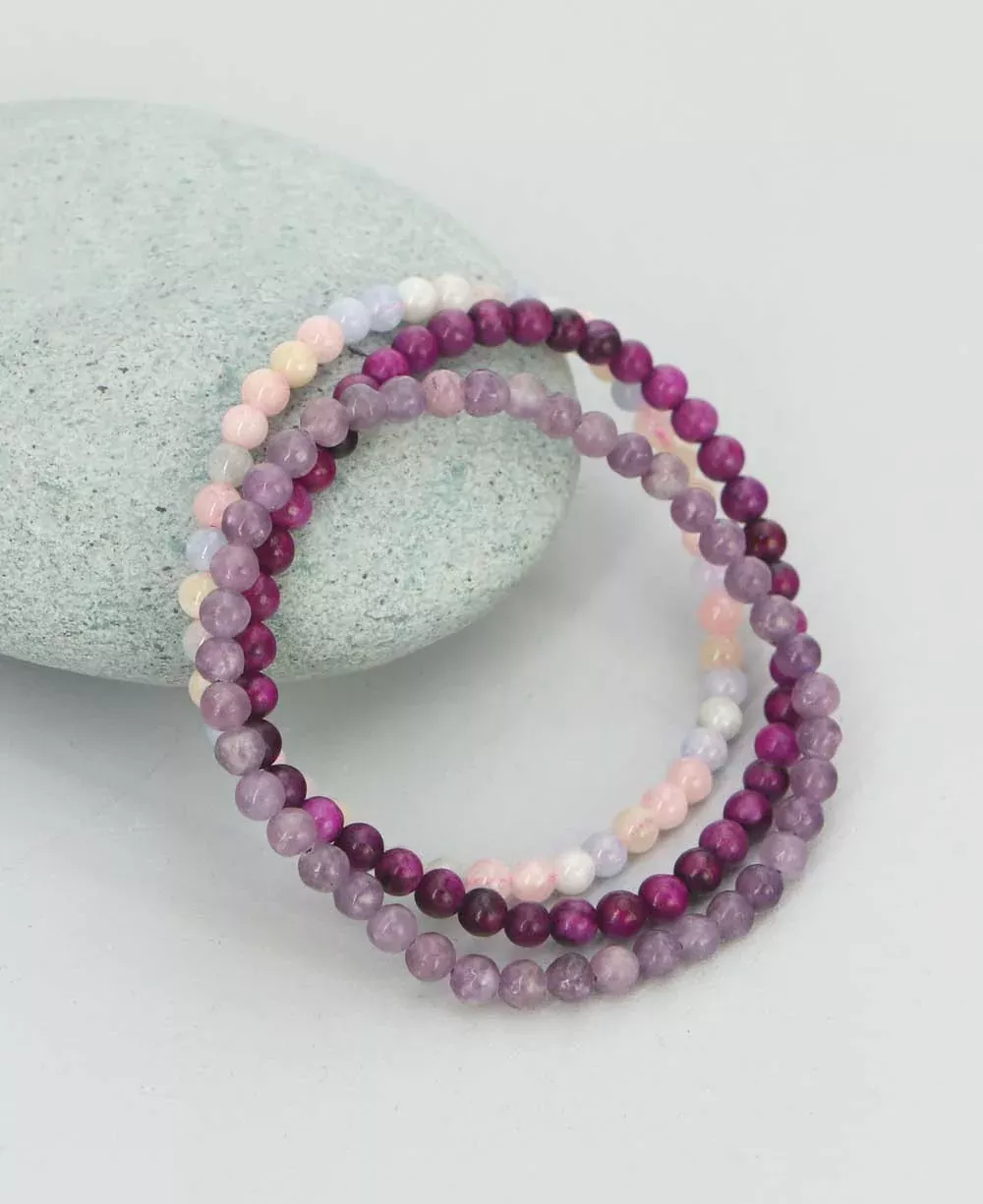 Energy Bracelets for Emotional Healing, Set of 3
