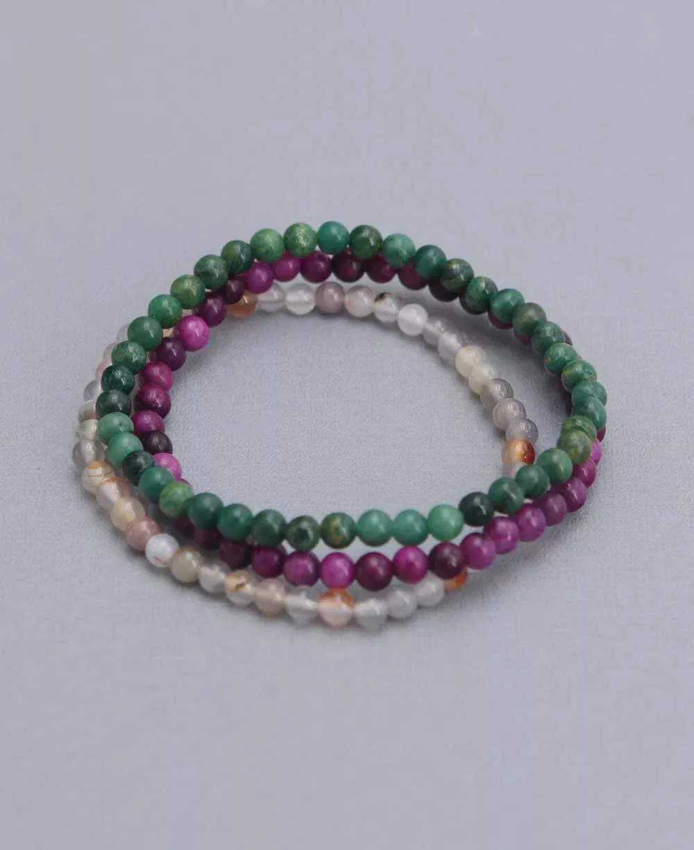 Energy Bracelets for Positive Attitude and Change, Set of 3