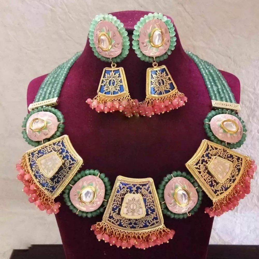 Exclusive High Quality Heavy Designed Necklace Set