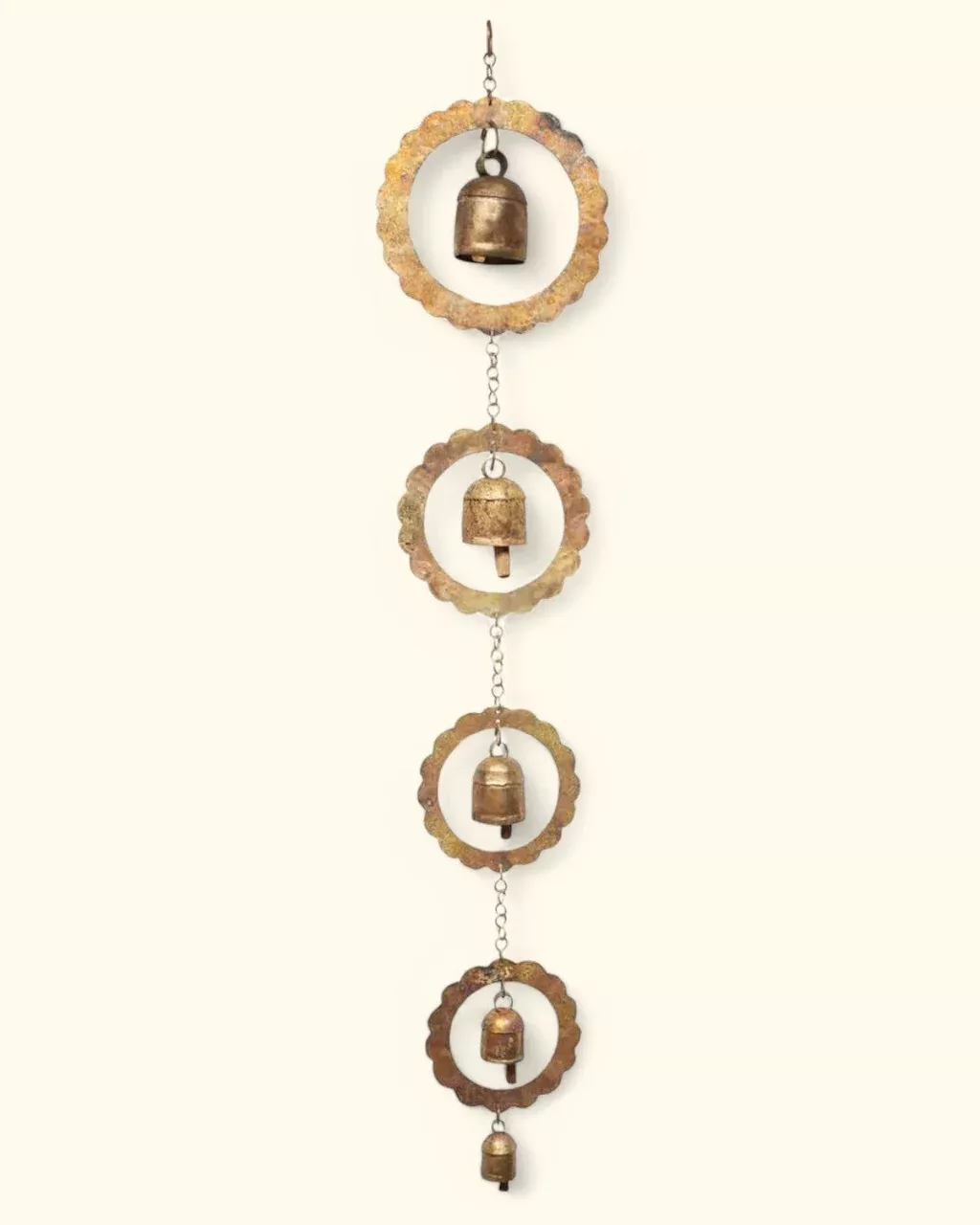 Fair Trade Blossom Chime with Indian Bells