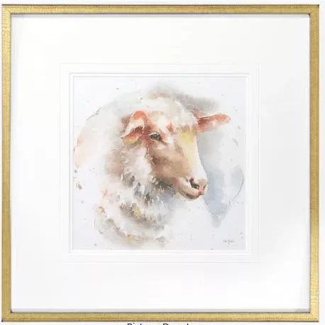 Farm Friends VI - Framed Print