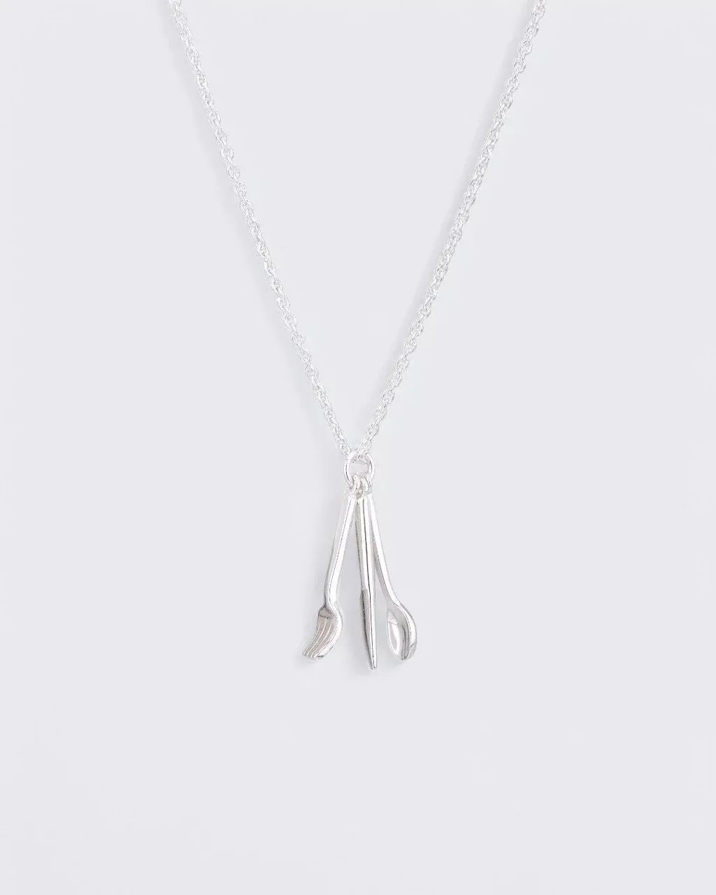 Feed The Soul Sterling Silver Necklace
