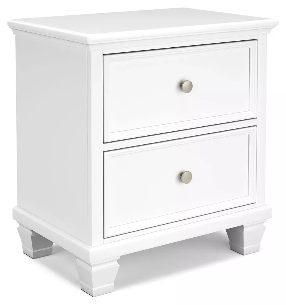 Fortman - Two Drawer Night Stand - White