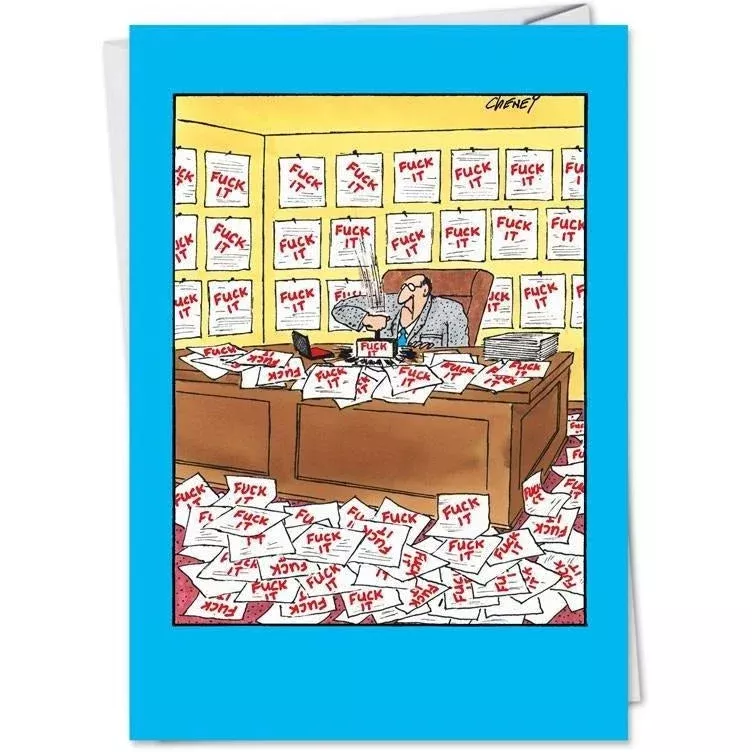 Fuck It - Greeting Card - Birthday