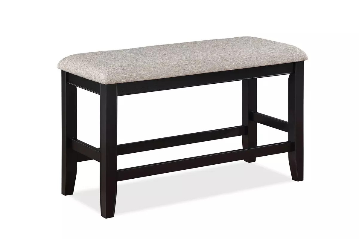FULTON COUNTER HEIGHT BENCH - LIGHT GRAY