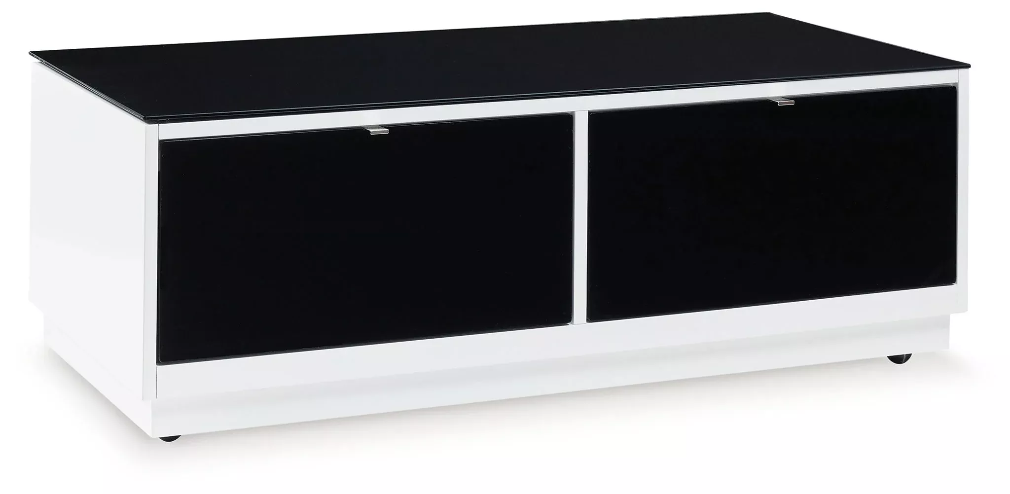 Gardoni - Rectangular Cocktail Table - White / Black