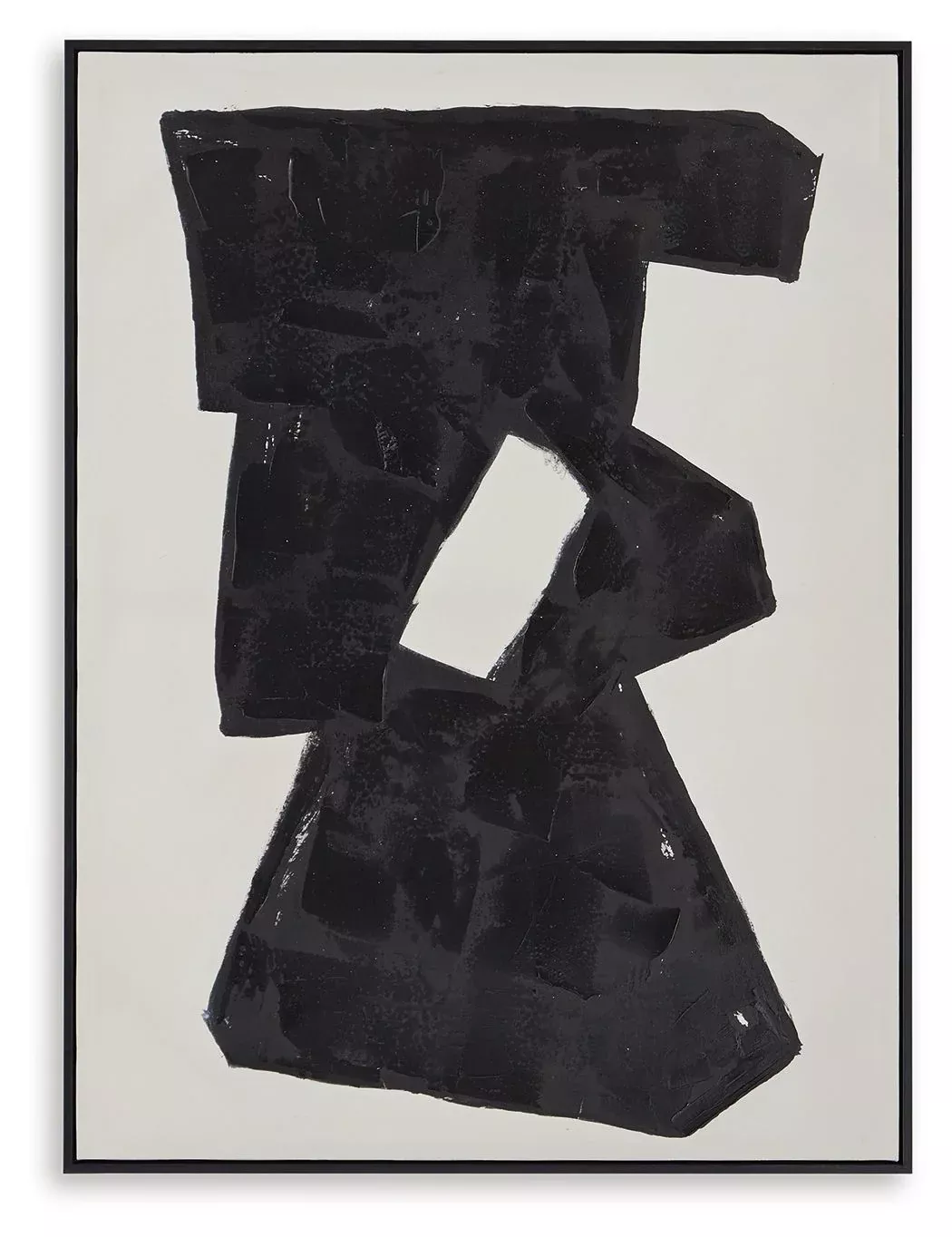 Garviery - Wall Art - Black / Cream