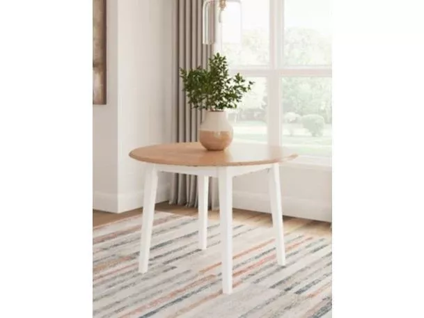 Gesthave 42-inch Drop-Leave Dining Table - D398-15