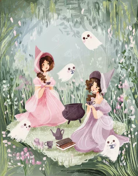 A Ghostie Tea Party