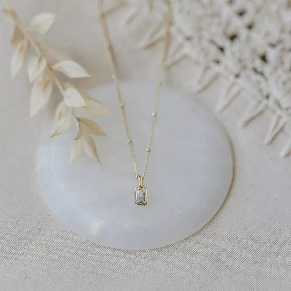 Glim Necklace - Clear