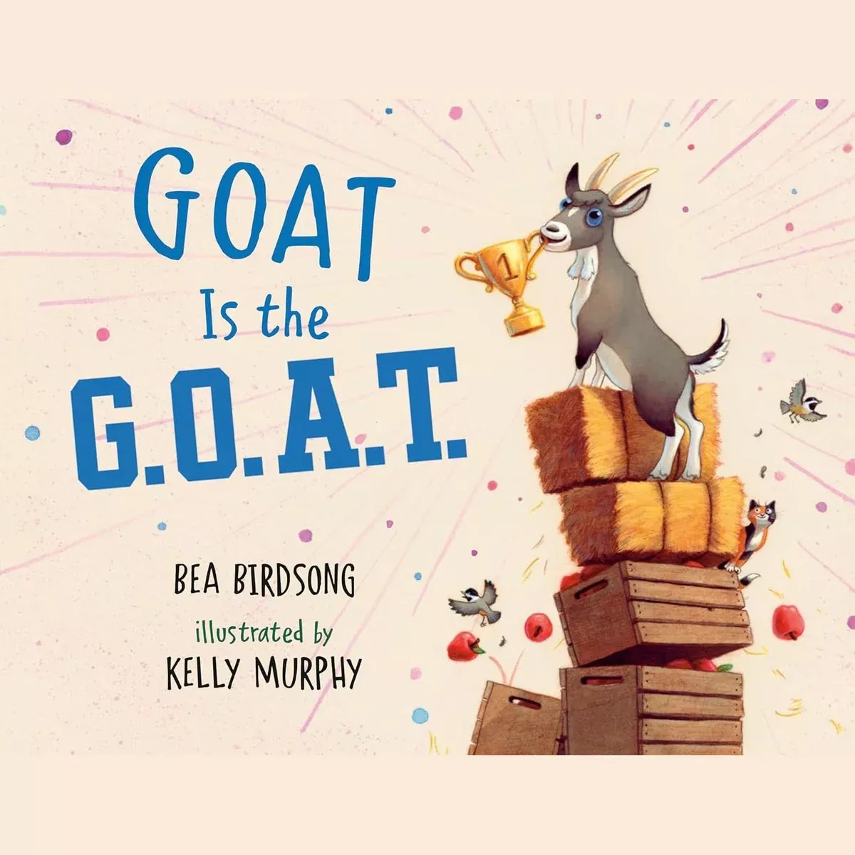 Goat Is The G.O.A.T. - Hardcover Book