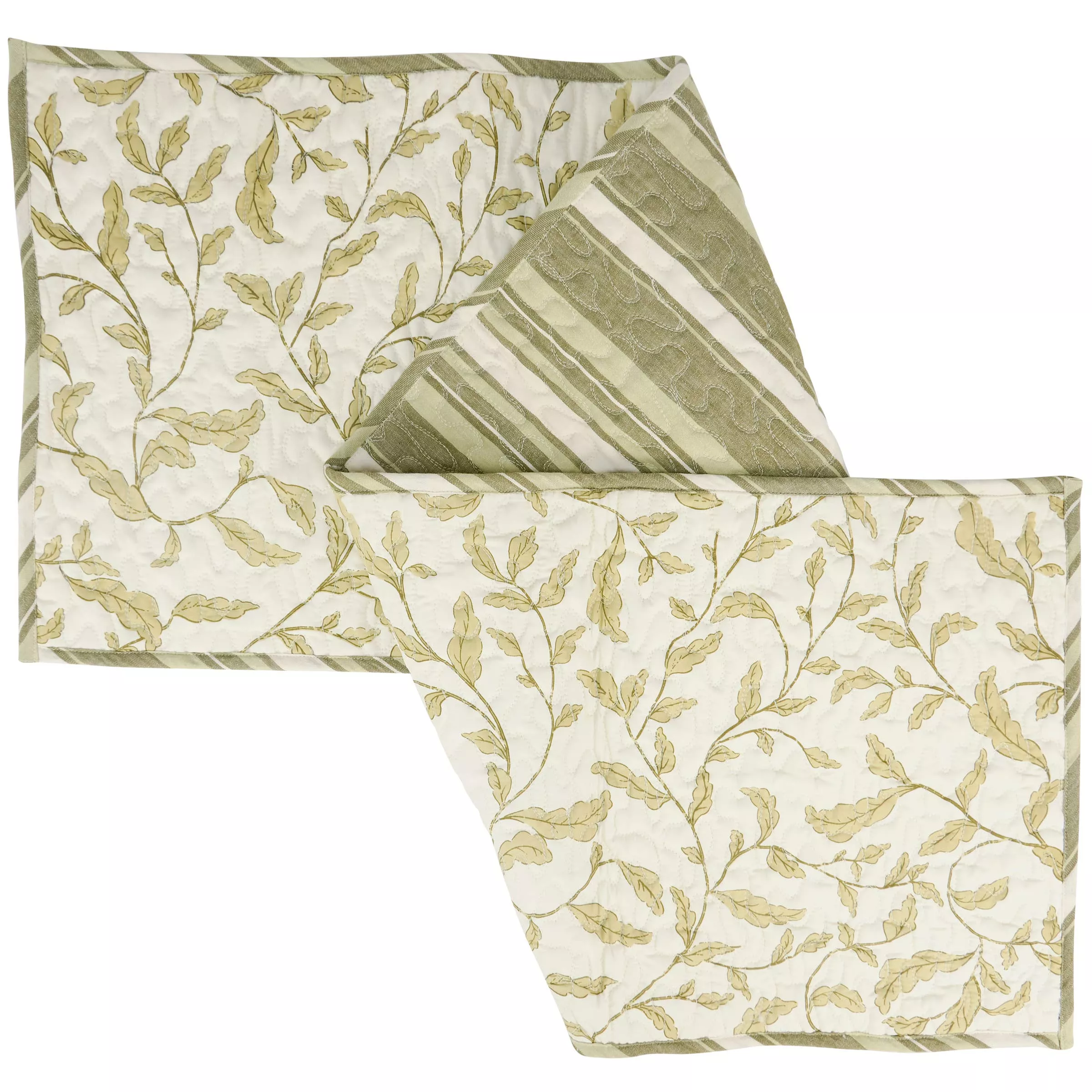 Green Botanical Runner-Primitives by Kathy