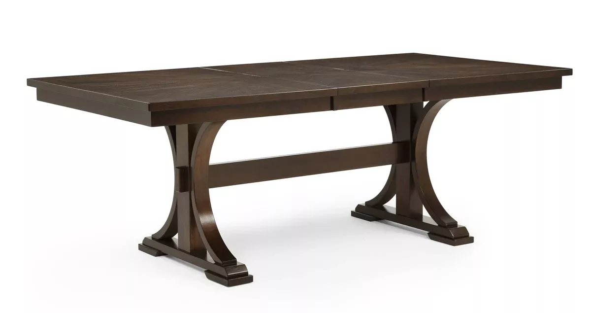 Hamil Dining Table with 18" Self-Storing Leaf