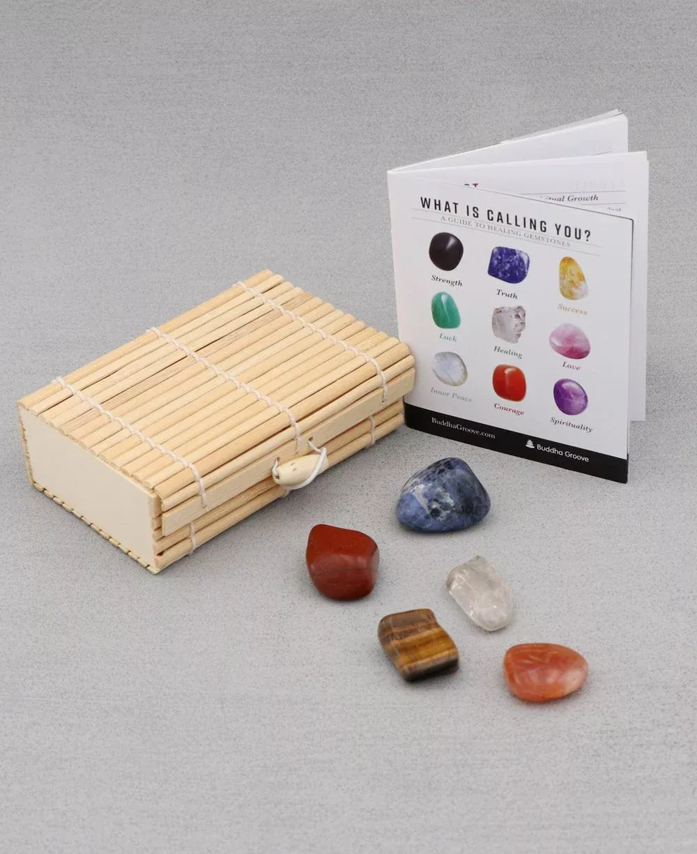 Healing Gemstone Set for Strength and Confidence