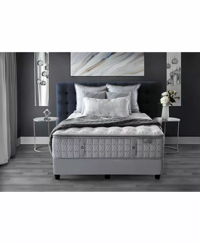 Hotel Collection By Aireloom Holland Maid Coppertech Silver Natural 14.5 Plush Luxe Top Mattress- Twin XL, Created For Macy’s