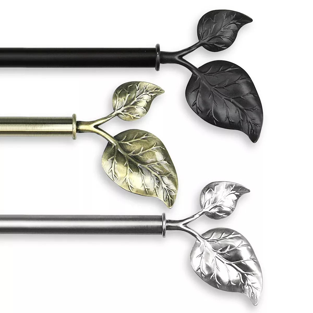Ivy 13/16" Single Curtain Rod