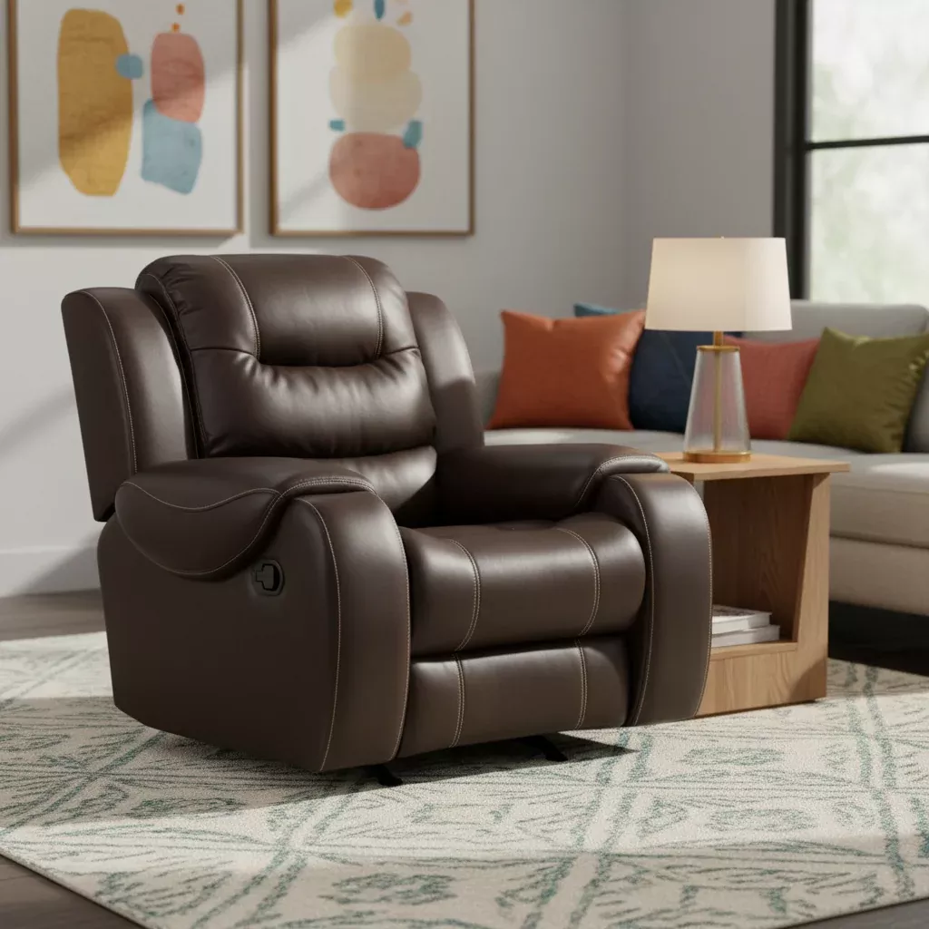 Jamestown Umber Rocker Recliner by Corinthian